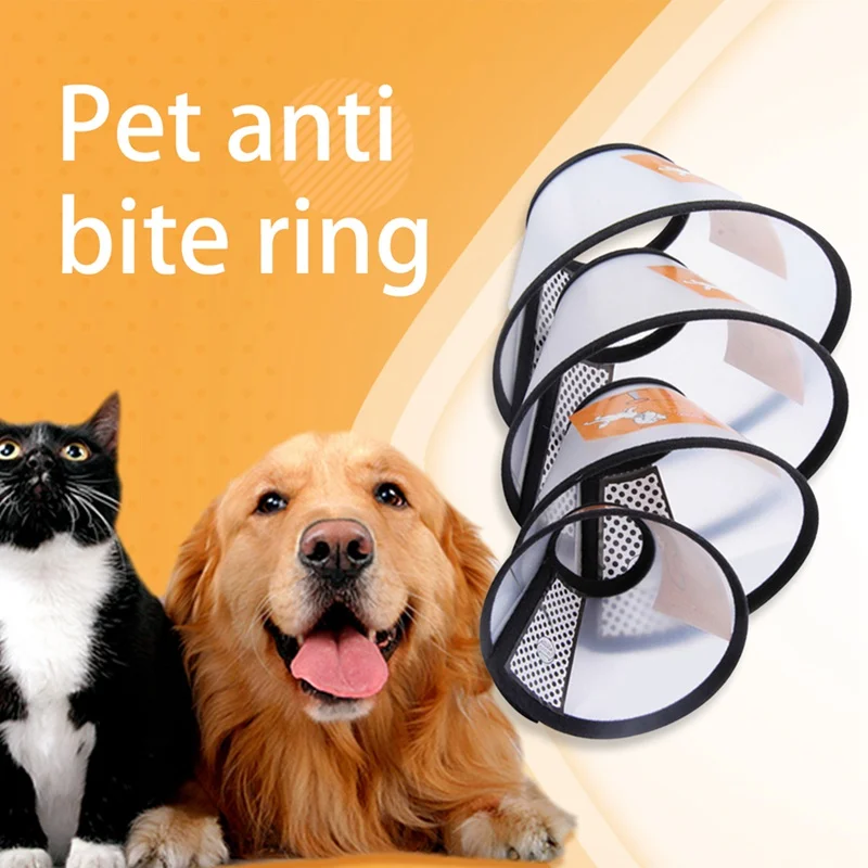 High Quality Pet Elizabeth Circle Guard Collar Ring Cat Dog Anti-Bite Beauty Protective Shield Wound Cover Dog Cat Neck Collar
High Quality Pet Elizabeth Circle Guard Collar Ring Cat Dog Anti-Bite Beauty Protective Shield Wound Cover Dog Cat Neck Collar