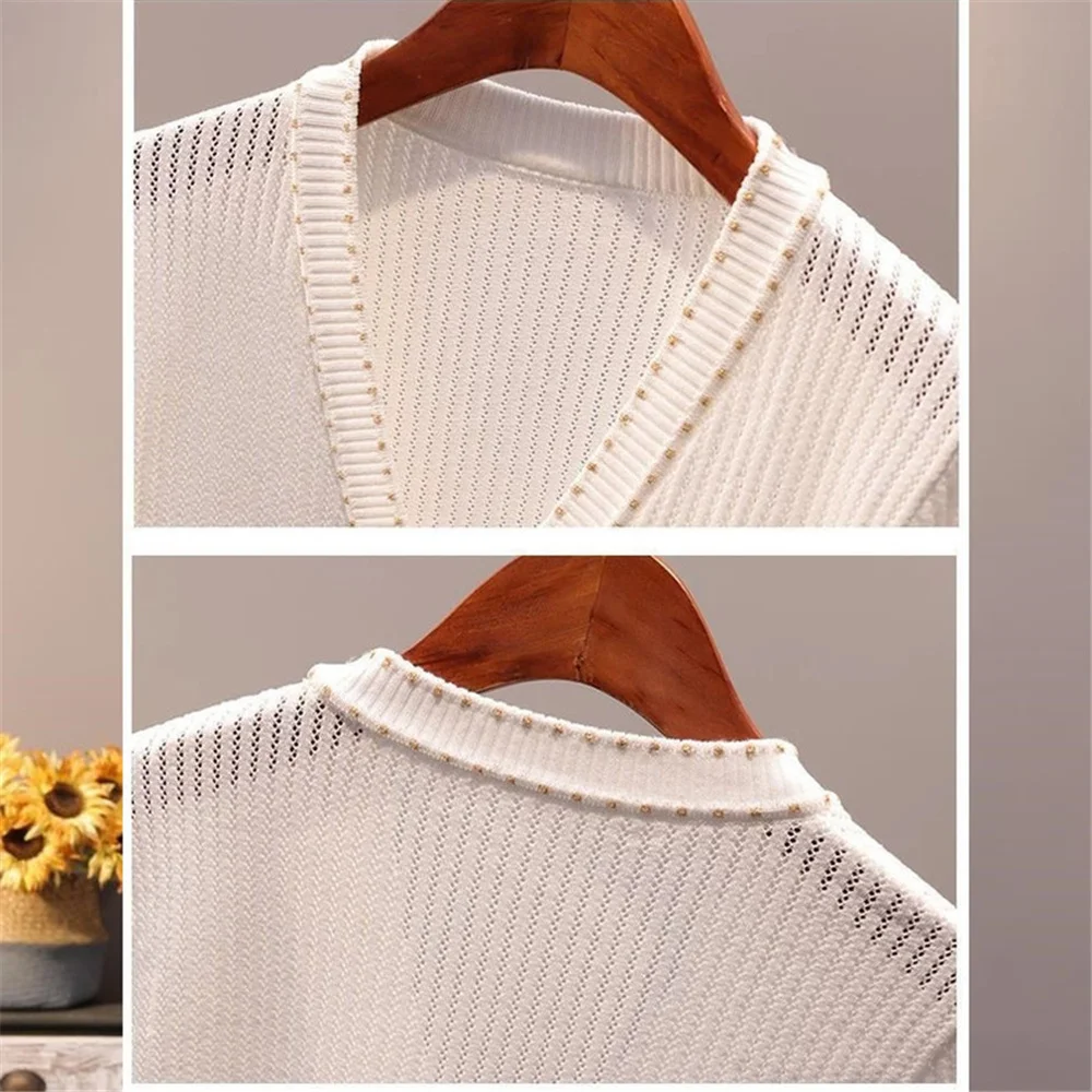 2021 New Black Autumn Knitted Sweater Women Cardigan V Neck Casual Single Button Thin Sweaters Streetwear Fashion Coats Y81
2021 New Black Autumn Knitted Sweater Women Cardigan V Neck Casual Single Button Thin Sweaters Streetwear Fashion Coats Y81