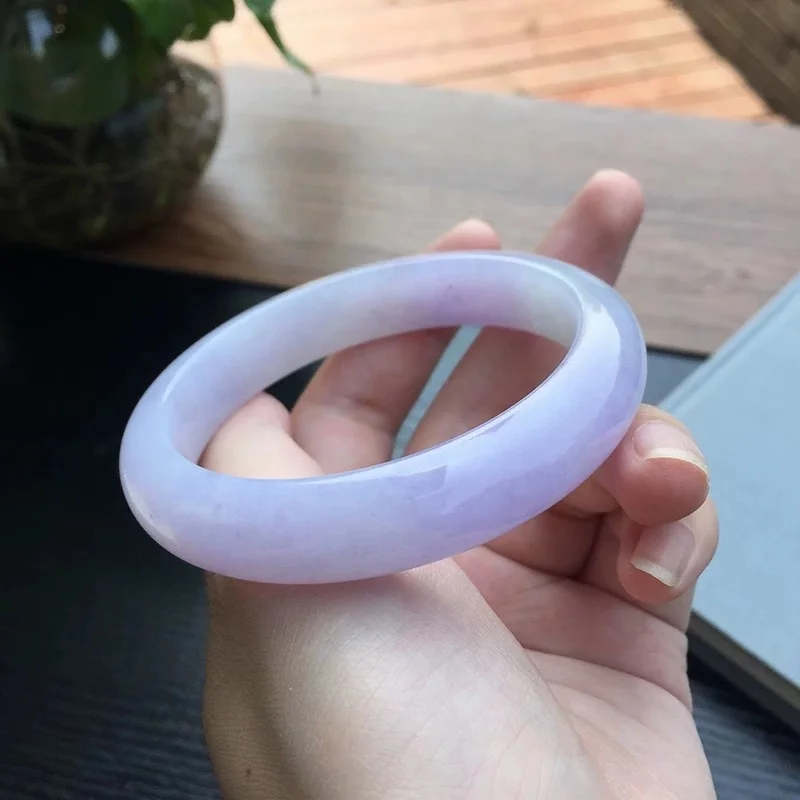 Gift Certificate Natural Myanmar Jade A-Class 54-62mm Violet Bracelet Exquisite Princess Bracelet Best Gift
Gift Certificate Natural Myanmar Jade A-Class 54-62mm Violet Bracelet Exquisite Princess Bracelet Best Gift