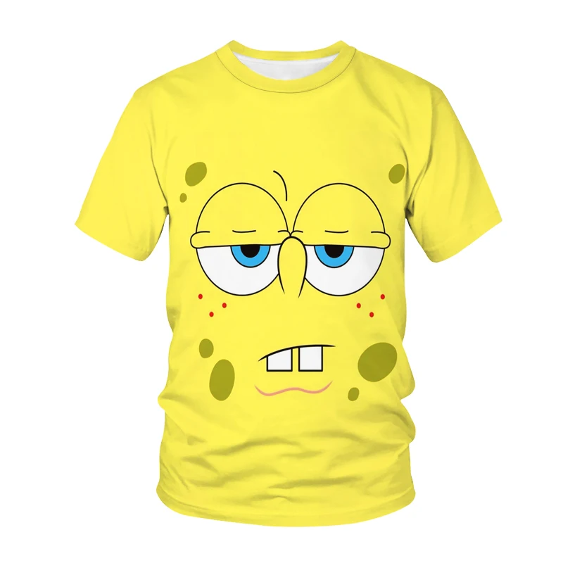 2021 New Fun Yellow Bob T Shirt Boys Girls Kids Sponge 3D-printed T Shirt Sport Short-sleeved Anime Cartoon Short-sleeved
2021 New Fun Yellow Bob T Shirt Boys Girls Kids Sponge 3D-printed T Shirt Sport Short-sleeved Anime Cartoon Short-sleeved
