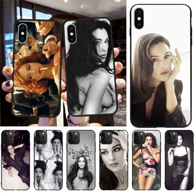 Sexy smoking girl Monica Bellucci Black TPU Soft Phone Case Cover for iPhone 11 pro XS MAX 8 7 6 6S Plus X 5S SE 2020 XR case
Sexy smoking girl Monica Bellucci Black TPU Soft Phone Case Cover for iPhone 11 pro XS MAX 8 7 6 6S Plus X 5S SE 2020 XR case
