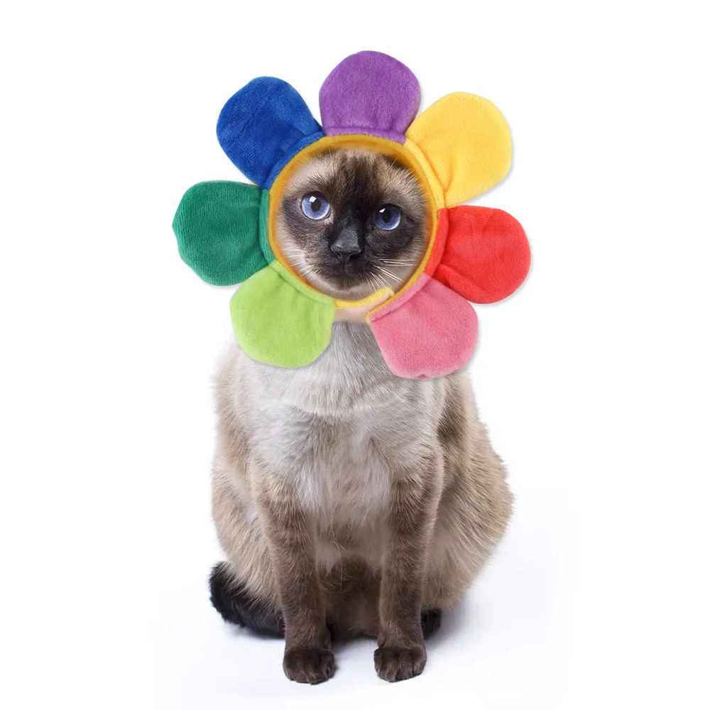 Cat Hats Creative Sunflower Shaped Dog Hat Teddy Dress Up Flower Headdress Pet Costume For Party Cosplay Supplies Accessories
Cat Hats Creative Sunflower Shaped Dog Hat Teddy Dress Up Flower Headdress Pet Costume For Party Cosplay Supplies Accessories