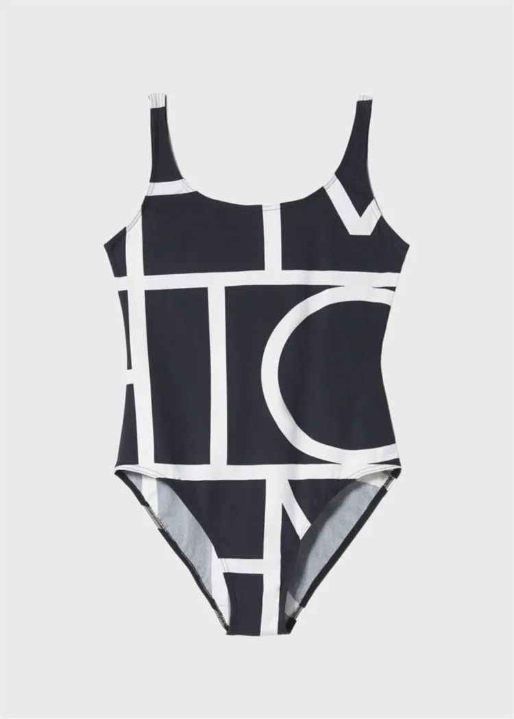 Bathing Suit Swim Suit Holiday Style Logo Print One-piece Swimsuit Swimwear
Bathing Suit Swim Suit Holiday Style Logo Print One-piece Swimsuit Swimwear