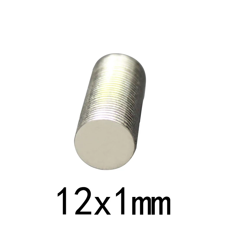 20~500pcs 12x1 Thin Circular Powerful Magnets 12mmx1mm Neodymium Disc Magnet 12x1mm Permanent NdFeB Magnets 12*1 small magnet 
20~500pcs 12x1 Thin Circular Powerful Magnets 12mmx1mm Neodymium Disc Magnet 12x1mm Permanent NdFeB Magnets 12*1 small magnet