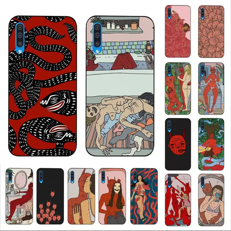 

Yinuoda Polly Nor Art Phone Case for Samsung A51 01 50 71 21S 70 10 31 40 30 20E 11 A7 2018
