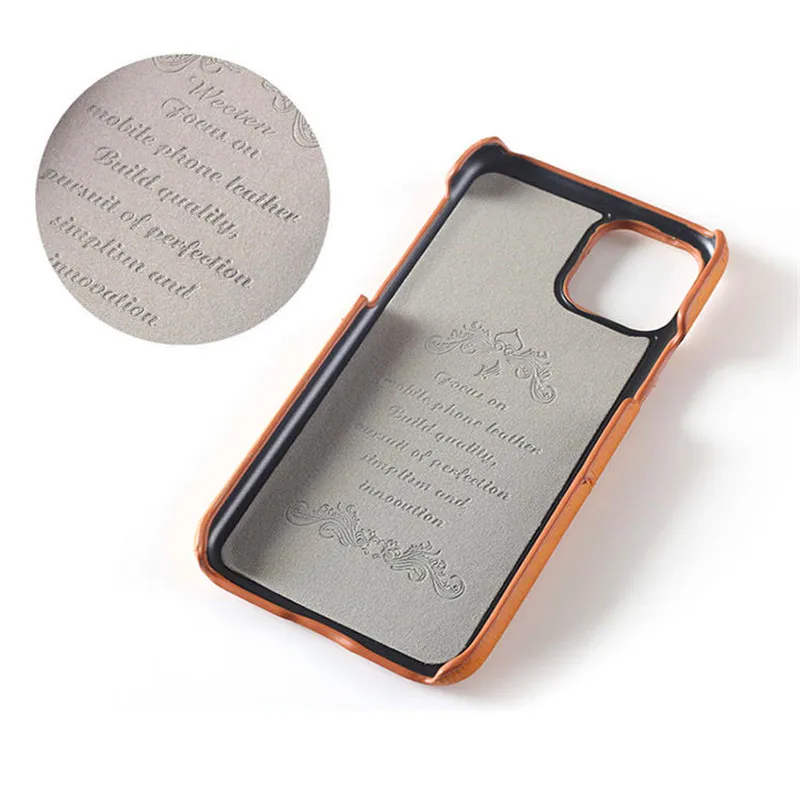 uitable forIphone 11promax8plus leather mobile phone shell anti-fall half pack hard shell double card slot simple retro fashion
uitable forIphone 11promax8plus leather mobile phone shell anti-fall half pack hard shell double card slot simple retro fashion