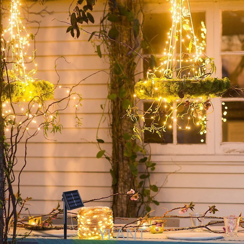 LED Outdoor Solar Lamp String Lights 100/200 LEDs Fairy Holiday Wedding Party Garland Solar Garden Waterproof for Home Led Decor
LED Outdoor Solar Lamp String Lights 100/200 LEDs Fairy Holiday Wedding Party Garland Solar Garden Waterproof for Home Led Decor