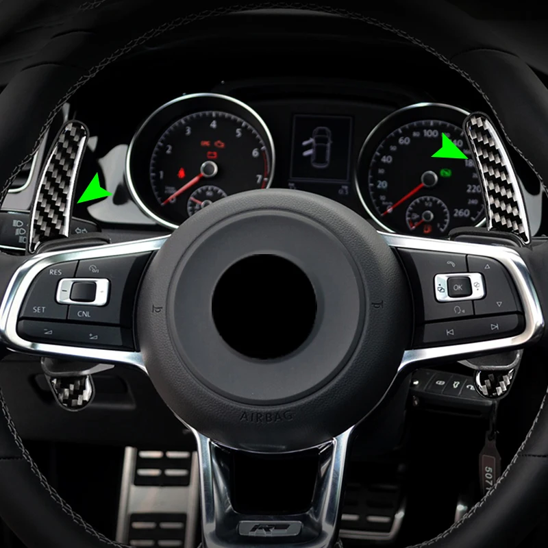 2pcs Car Carbon Fiber Steering Wheel Shift Paddle Extension Shifter Trim for VW Golf 6 MK6 2010 2011 2012 2013
2pcs Car Carbon Fiber Steering Wheel Shift Paddle Extension Shifter Trim for VW Golf 6 MK6 2010 2011 2012 2013
