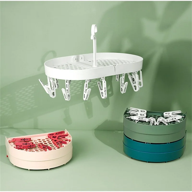 Household Multipurpose Plastic Drying Shelf Foldable Hanger Clips Sock Underwear Drying Rack Children Baby Socks Rack Hanging
Household Multipurpose Plastic Drying Shelf Foldable Hanger Clips Sock Underwear Drying Rack Children Baby Socks Rack Hanging