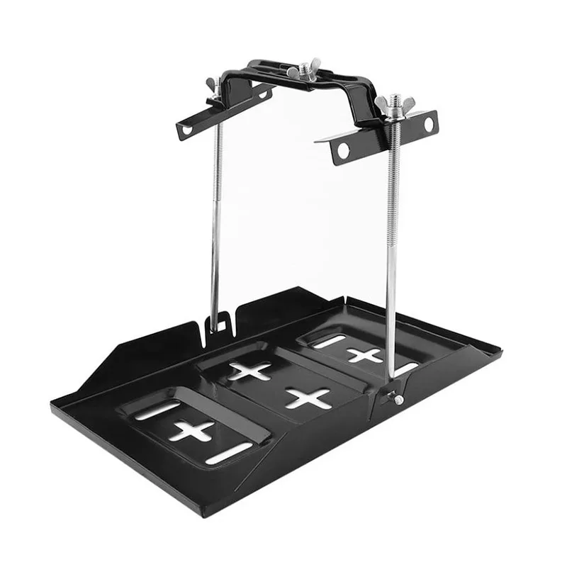 NST Battery Tray Holder Universal Battery Tray Hold Down Kit With Adjustable Metal Clamp for Cars. Boats
NST Battery Tray Holder Universal Battery Tray Hold Down Kit With Adjustable Metal Clamp for Cars. Boats