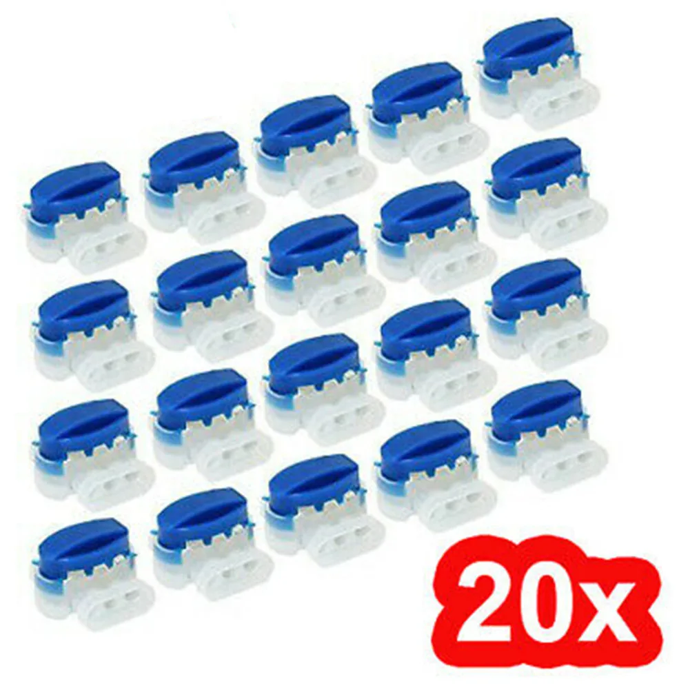 20pcs Electrical IDC 314 Cable Connector Electrical Wire Connectors For Robotic Lawn Mowers Irrigation Applications
20pcs Electrical IDC 314 Cable Connector Electrical Wire Connectors For Robotic Lawn Mowers Irrigation Applications