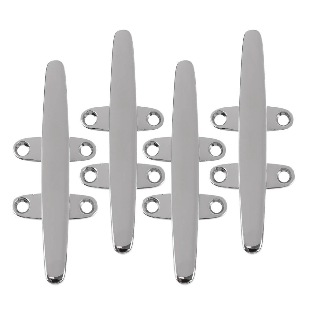 4pcs 8 inch Boat Deck Rope Low Flat Cleat 316 Stainless Marine Sailing Hardware
4pcs 8 inch Boat Deck Rope Low Flat Cleat 316 Stainless Marine Sailing Hardware