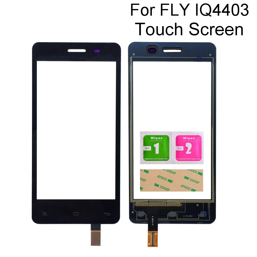 Сенсорный Экран 4 5 дюйма для FLY IQ4403 сенсорный экран IQ 4403 дигитайзер переднее
