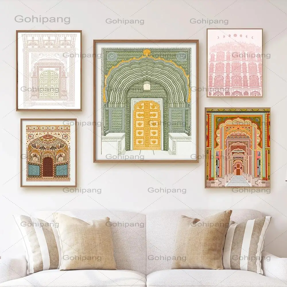 Islamic Patrika Gate Poster Canvas Print Mosque Morocco Door Wall Art Painting Picture Modern Home Room Home Decoration Decor
Islamic Patrika Gate Poster Canvas Print Mosque Morocco Door Wall Art Painting Picture Modern Home Room Home Decoration Decor