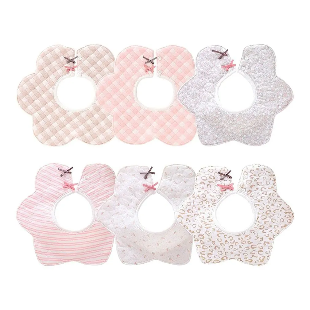 6pcs Infant Saliva Pocket Three-layer Thickened Bib 360 Degrees Rotatable Waterproof And Dirty Bib Round Infant Saliva Towel
6pcs Infant Saliva Pocket Three-layer Thickened Bib 360 Degrees Rotatable Waterproof And Dirty Bib Round Infant Saliva Towel
