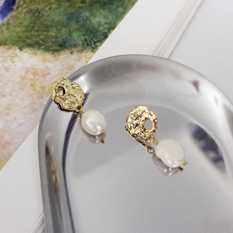 Baroque Earrings Pendientes 925 Mujer Silver Ear Ring Sterling Silver Studs Clip On Earrings Fashion Jewelry 2020 Women Earstuds
Baroque Earrings Pendientes 925 Mujer Silver Ear Ring Sterling Silver Studs Clip On Earrings Fashion Jewelry 2020 Women Earstuds