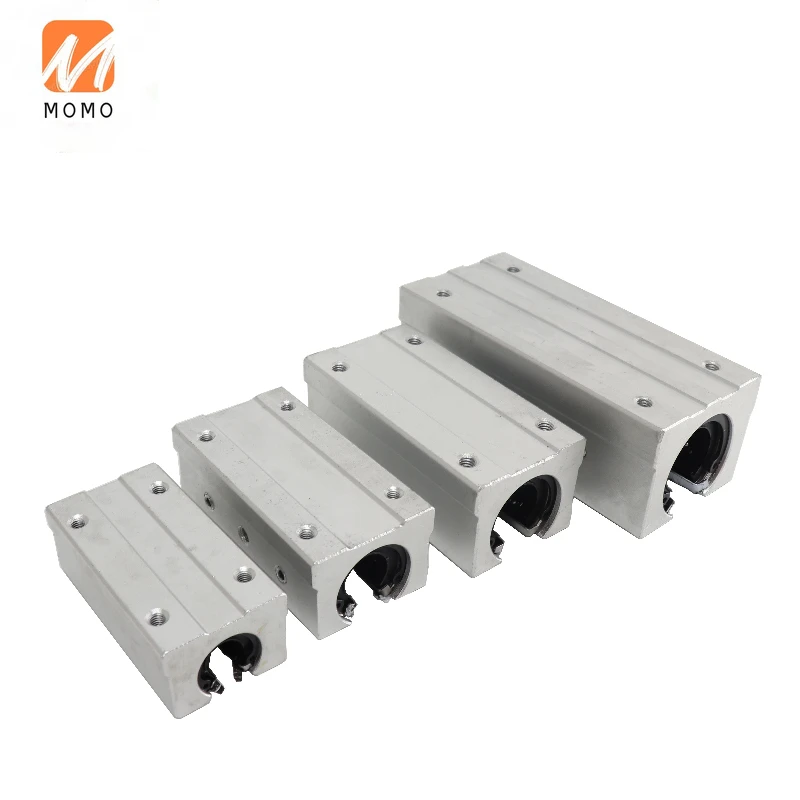 standard open box slider circular shaft guide SBR25LUU linear guide slide table ball screw motion rail
standard open box slider circular shaft guide SBR25LUU linear guide slide table ball screw motion rail