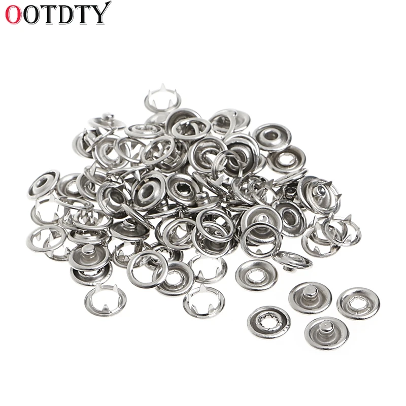 OOTDTY OOTDTY 3Pcs/Set Leather Hole Punch Repair Tool Eyelets Grommets + Pliers Kit Hand Tools