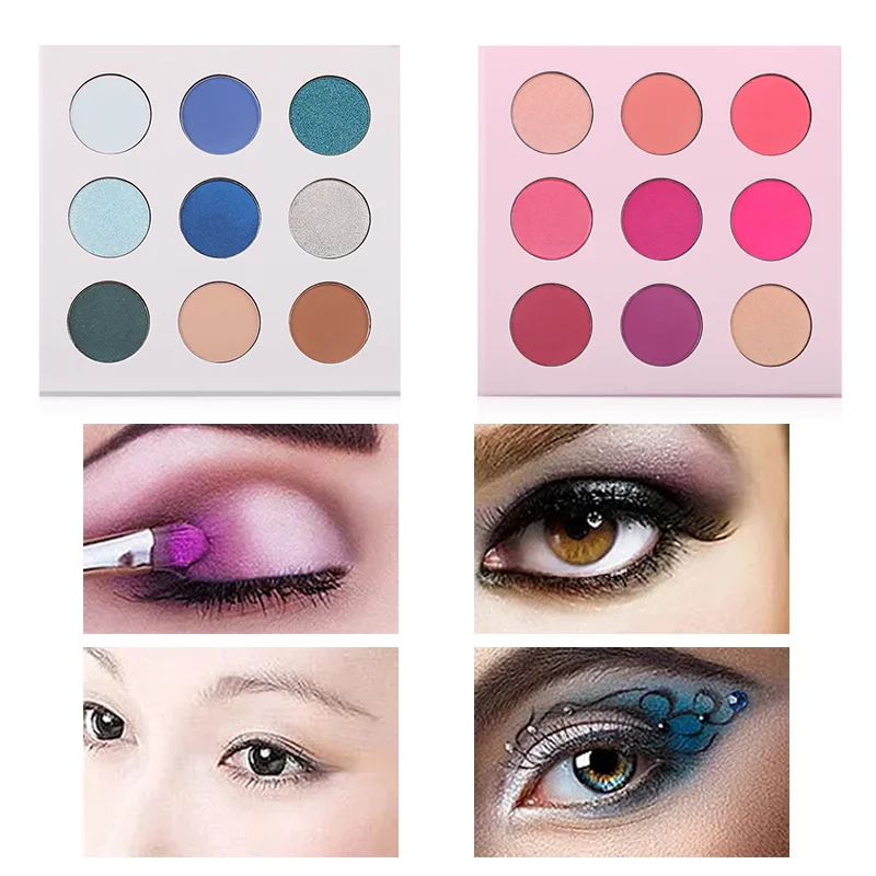 9-color Eyeshadow Palette High Color Rendering Long-lasting Non-flying Powder Pearlescent Matte Combination Eyeshadow Palette
9-color Eyeshadow Palette High Color Rendering Long-lasting Non-flying Powder Pearlescent Matte Combination Eyeshadow Palette