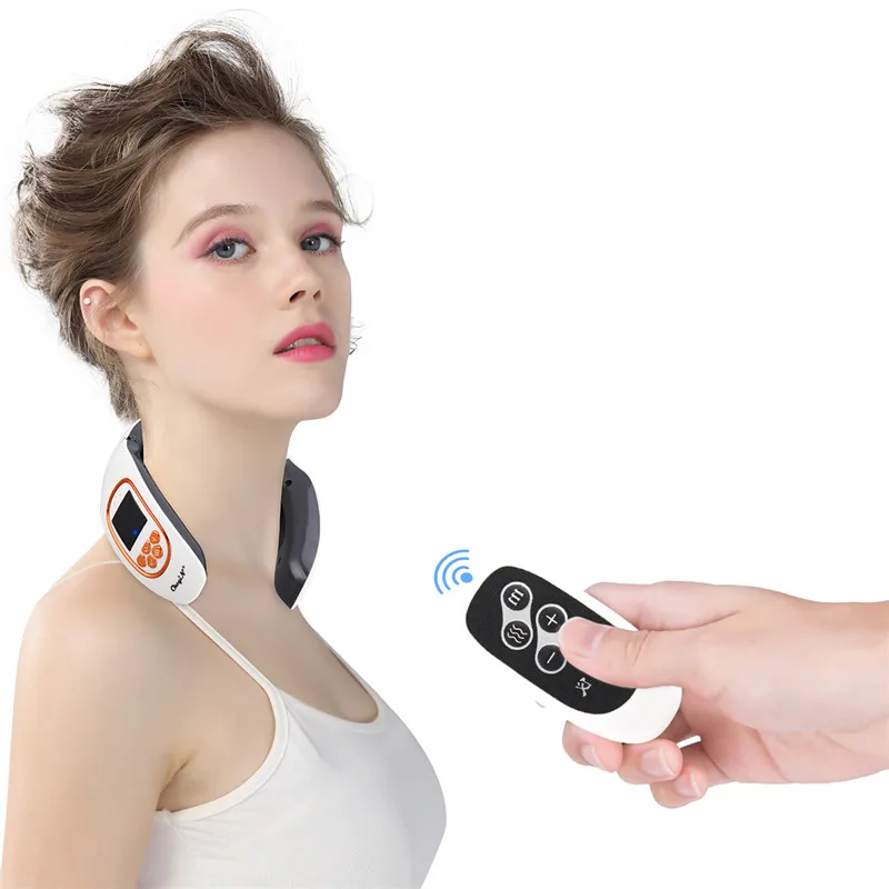Neck Massager Wireless Magnetic-Pulse Cervical Massager 4 Mode Relaxation Neck Vertebra Physiotherapy USB Rechargeable
Neck Massager Wireless Magnetic-Pulse Cervical Massager 4 Mode Relaxation Neck Vertebra Physiotherapy USB Rechargeable