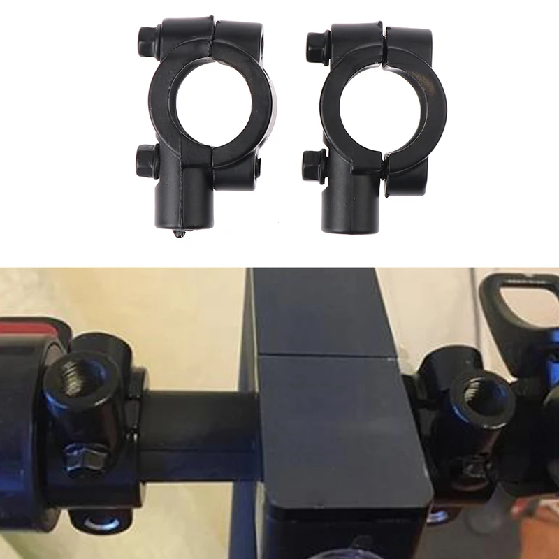 2pcs 6mm Motorcycle Handlebar Metal Rear View Mirror Mount Clamp Holder Adapter 
2pcs 6mm Motorcycle Handlebar Metal Rear View Mirror Mount Clamp Holder Adapter