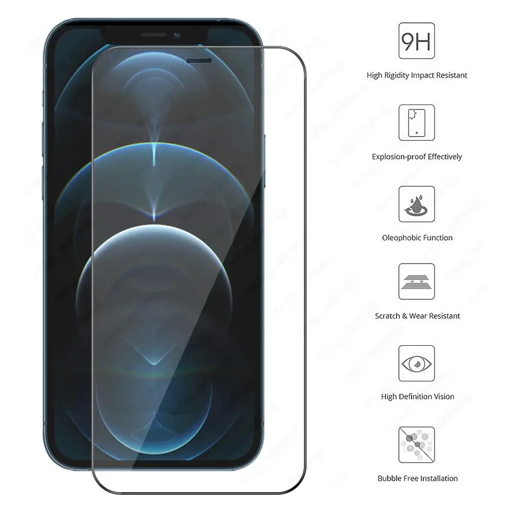 Protective Tempered Glass For iPhone 13 12 11 Pro Max XR 7 8 Plus XS Max X 13 12 Mini Screen Protector Glass Clear Safety Film
Protective Tempered Glass For iPhone 13 12 11 Pro Max XR 7 8 Plus XS Max X 13 12 Mini Screen Protector Glass Clear Safety Film