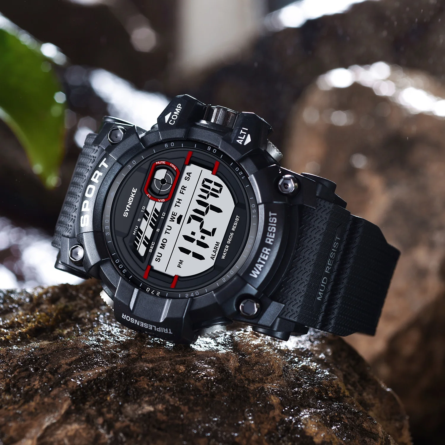 SYNOKE Fashion Men's Watches Sports Watch Waterproof Luminous Multi-function Date Week Relogio Masculino Digital Watches
SYNOKE Fashion Men's Watches Sports Watch Waterproof Luminous Multi-function Date Week Relogio Masculino Digital Watches