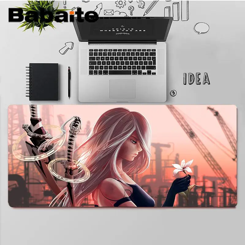 Babaite Top Quality NieR Automata Gamer Speed Mice Retail Small Rubber Mousepad Free Shipping Large Mouse Pad Keyboards Mat
Babaite Top Quality NieR Automata Gamer Speed Mice Retail Small Rubber Mousepad Free Shipping Large Mouse Pad Keyboards Mat