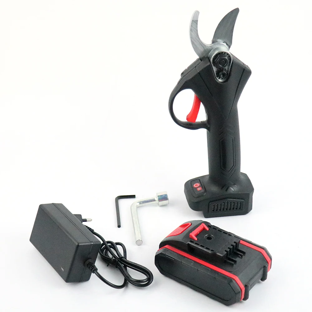 48VF Electric Pruning Shear with 2pcs Backup Rechargeable Lithium Battery Professional Cordless Tree Branch Pruner Tools
48VF Electric Pruning Shear with 2pcs Backup Rechargeable Lithium Battery Professional Cordless Tree Branch Pruner Tools