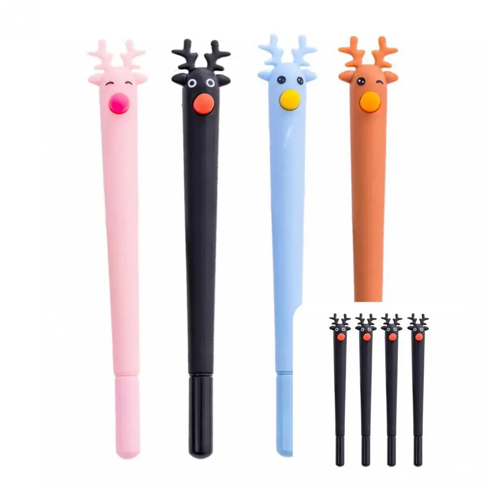 Lightweight Black Ink Christmas Elk Writing Gel Pen Office Supplies for Taking Exam
Lightweight Black Ink Christmas Elk Writing Gel Pen Office Supplies for Taking Exam