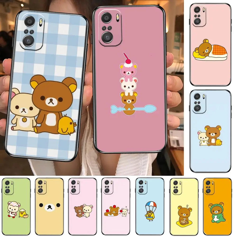 TOPLBPCS Cute rilakkuma For Xiaomi Redmi Note 10S 10 9T 9S 9 8T 8 7S 7 6 5A 5 Pro Max Soft Black Phone Case
TOPLBPCS Cute rilakkuma For Xiaomi Redmi Note 10S 10 9T 9S 9 8T 8 7S 7 6 5A 5 Pro Max Soft Black Phone Case