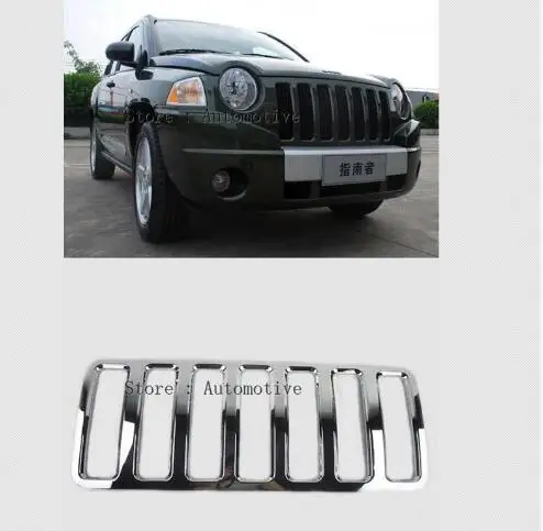 ABS Chromium Front Grille Mesh Insert Trim Silver For Jeep Compass 2007 2008 2009 2010
ABS Chromium Front Grille Mesh Insert Trim Silver For Jeep Compass 2007 2008 2009 2010