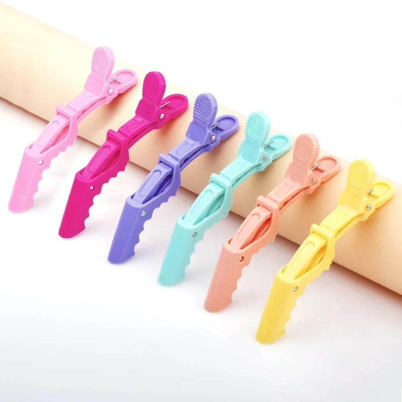 6pcs/lot Plastic Hair Clip Hairdressing Clamps Claw Section Alligator Non-slip Barber for Salon Styling Hair Accessories Hairpin
6pcs/lot Plastic Hair Clip Hairdressing Clamps Claw Section Alligator Non-slip Barber for Salon Styling Hair Accessories Hairpin