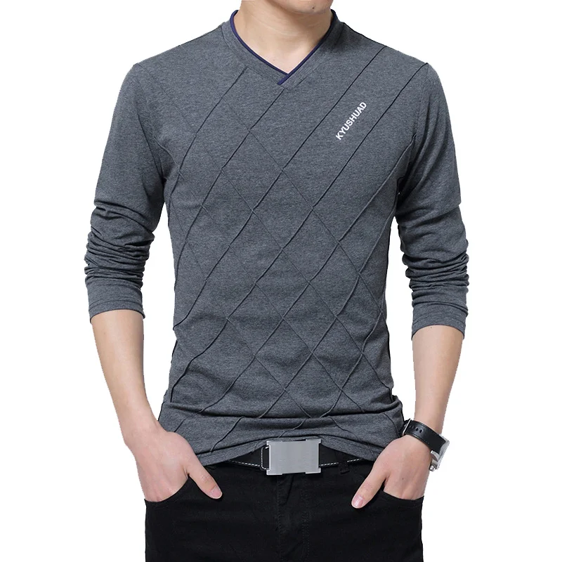 BROWON 2021 Fashion Men T-shirt Slim Fit Custom T-shirt Crease Design Long Stylish Luxury V Neck Fitness T-shirt Tee Shirt Homme
BROWON 2021 Fashion Men T-shirt Slim Fit Custom T-shirt Crease Design Long Stylish Luxury V Neck Fitness T-shirt Tee Shirt Homme