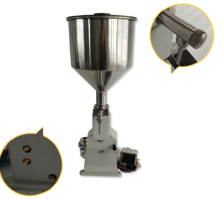 YTK-A02 Pneumatic Filling Machine 5-50ML Shampoo, Shower Gel, Cream Liquid Filling Machine
YTK-A02 Pneumatic Filling Machine 5-50ML Shampoo, Shower Gel, Cream Liquid Filling Machine