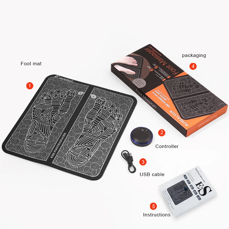 Electric EMS Health Care relax foot massager mat massageador pes muscular Feet Reflexology masaje salud electrodos estimulador
Electric EMS Health Care relax foot massager mat massageador pes muscular Feet Reflexology masaje salud electrodos estimulador