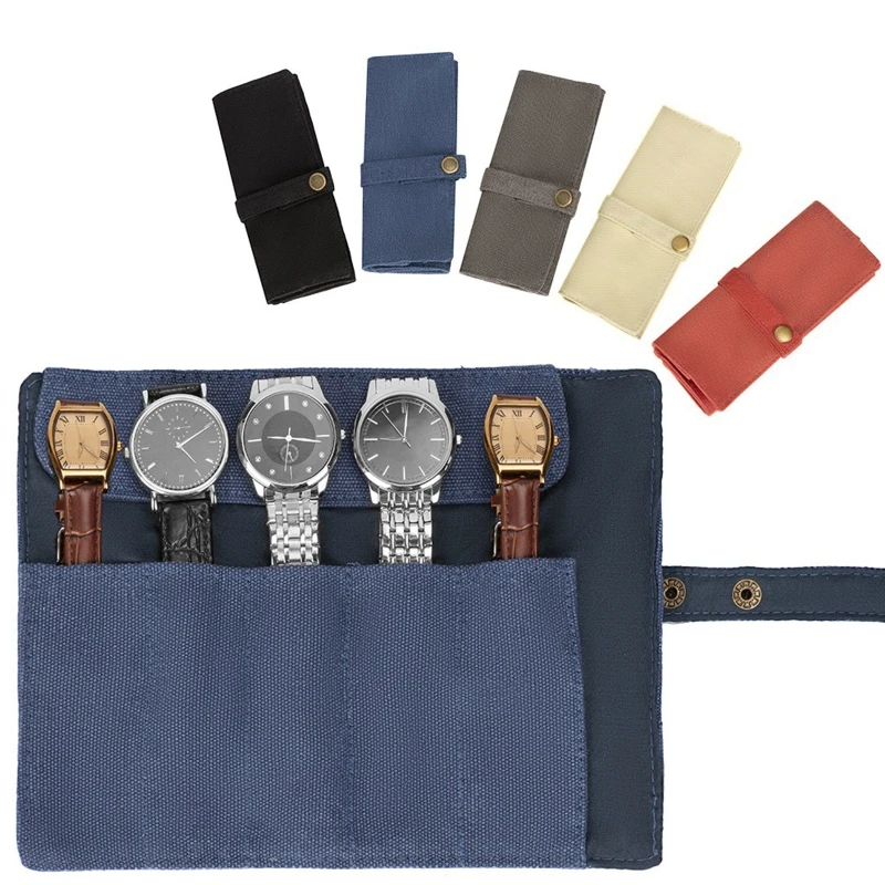 Watch Travel Roll Case Hand Washable Wristwatch Cover Bag Watch Organizer Accessories for Wristwatch Jewelry Display 
Watch Travel Roll Case Hand Washable Wristwatch Cover Bag Watch Organizer Accessories for Wristwatch Jewelry Display