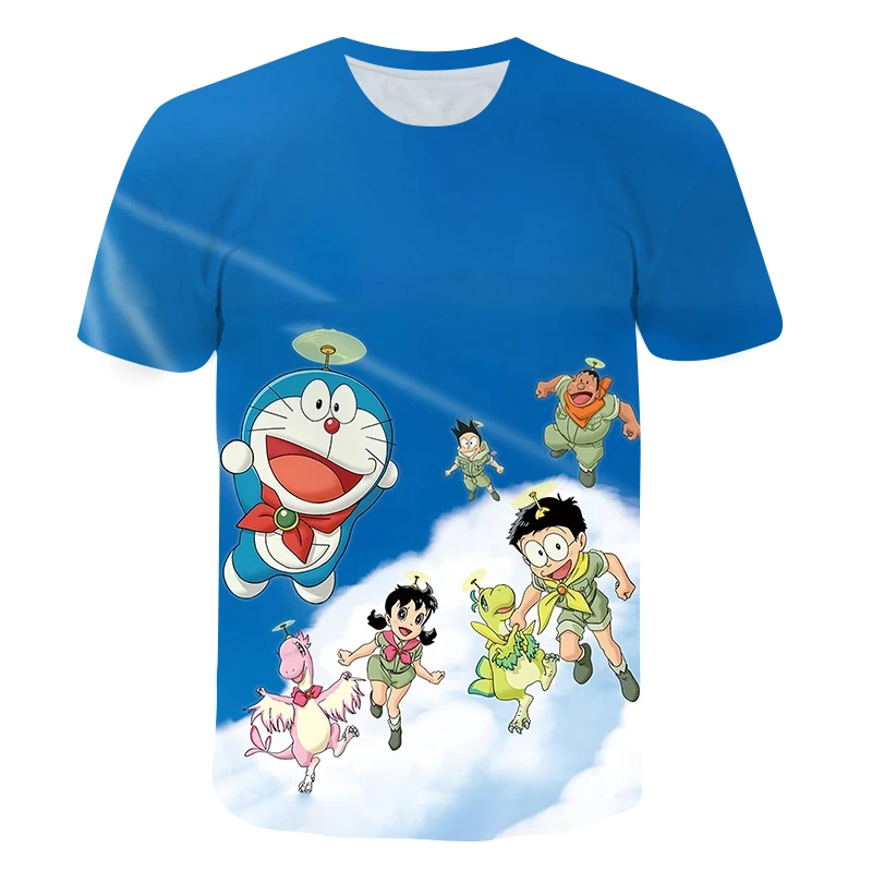 Children's T-shirt Japanese Anime Doraemon Theme T-shirt Baby Boy Top Fun Loose Fit Toddler Girl Birthday T-shirt
Children's T-shirt Japanese Anime Doraemon Theme T-shirt Baby Boy Top Fun Loose Fit Toddler Girl Birthday T-shirt