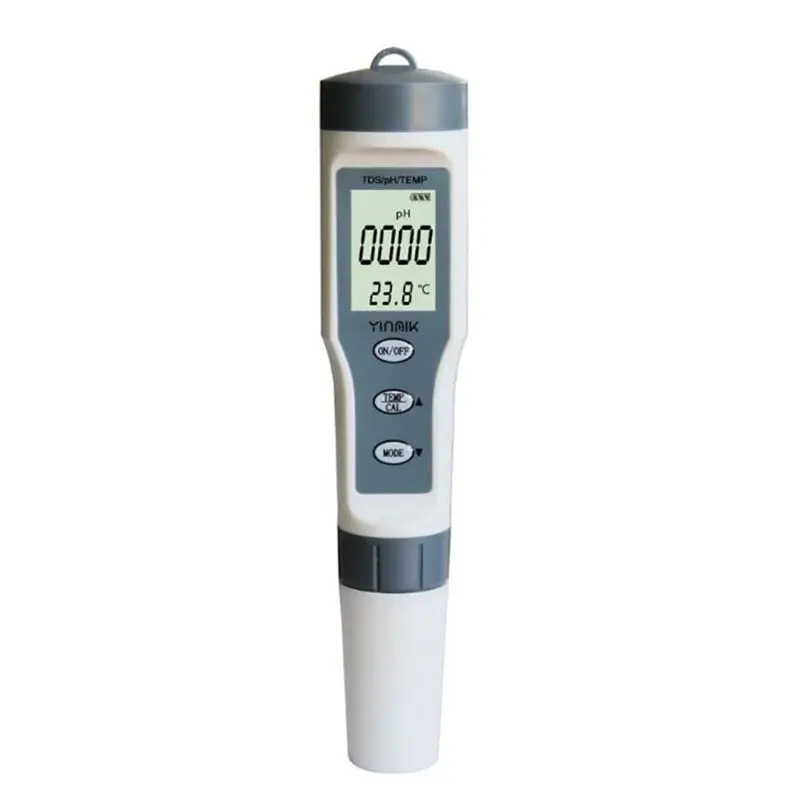 Цифровой измеритель TDS EZ9901, 3 дюйма, 1TDS/PH и TEMP, ручной тестер качества воды, инструмент для проверки чистоты воды в бассейне, питьевой воде
Цифровой измеритель TDS EZ9901, 3 дюйма, 1TDS/PH и TEMP, ручной тестер качества воды, инструмент для проверки чистоты воды в бассейне, питьевой воде
