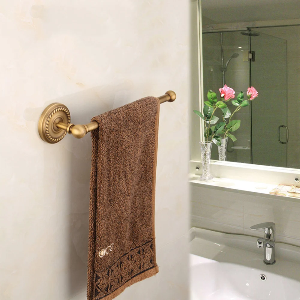 Retro Copper Towel Rack Wall Mounted Single Rod Towel Bar Towel Holder Hanger Household Supplies for Bathroom Home Hotel
Retro Copper Towel Rack Wall Mounted Single Rod Towel Bar Towel Holder Hanger Household Supplies for Bathroom Home Hotel
