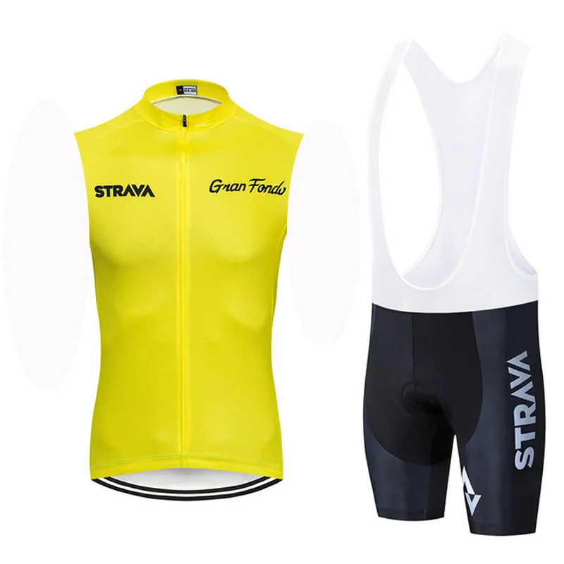 Mens Cycling Sleeveless Jersey Vest Bib Shorts Set bicycle Shirts Gel Pad Shorts Suit bicycle outfits Ropa Ciclismo S121448
Mens Cycling Sleeveless Jersey Vest Bib Shorts Set bicycle Shirts Gel Pad Shorts Suit bicycle outfits Ropa Ciclismo S121448