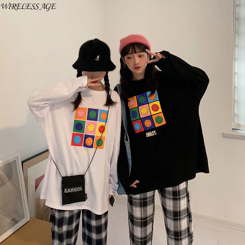 WIRELESS AGE Suit Women Long Short SleevedT Shirt Girlfriends Loose Plaid Casual Wide Leg Pants New Harajuku Fashion Daily Wild
WIRELESS AGE Suit Women Long Short SleevedT Shirt Girlfriends Loose Plaid Casual Wide Leg Pants New Harajuku Fashion Daily Wild