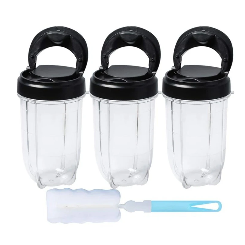 16 унций чашки Замена с чашкой кистью и откидной крышкой для 250 Вт волшебный MB1001 MB1001B MBR-1101 MBR-1701 блендер
16 унций чашки Замена с чашкой кистью и откидной крышкой для 250 Вт волшебный MB1001 MB1001B MBR-1101 MBR-1701 блендер