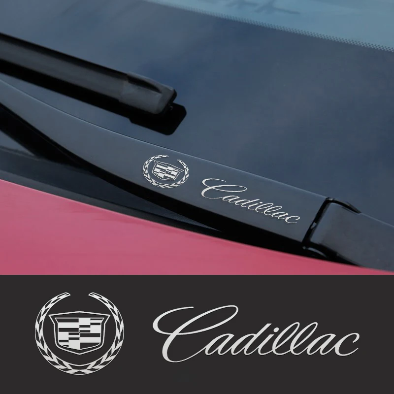 16CM for Metal Logo Car Decoration Decals Reflective Car Window Wiper Stickers Cadillac ATS CTS Escalade XTS XT4 XT5 CT Auto
16CM for Metal Logo Car Decoration Decals Reflective Car Window Wiper Stickers Cadillac ATS CTS Escalade XTS XT4 XT5 CT Auto