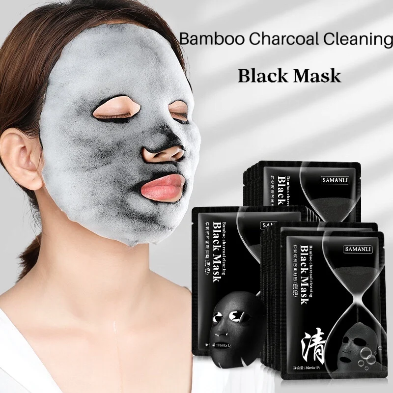 1PC Black Sea Salt Bubble Mask Blackhead Eliminators Purify Pore Moisturizing Exfoliating Facial Cleansing Serum Foam Black Mask
1PC Black Sea Salt Bubble Mask Blackhead Eliminators Purify Pore Moisturizing Exfoliating Facial Cleansing Serum Foam Black Mask