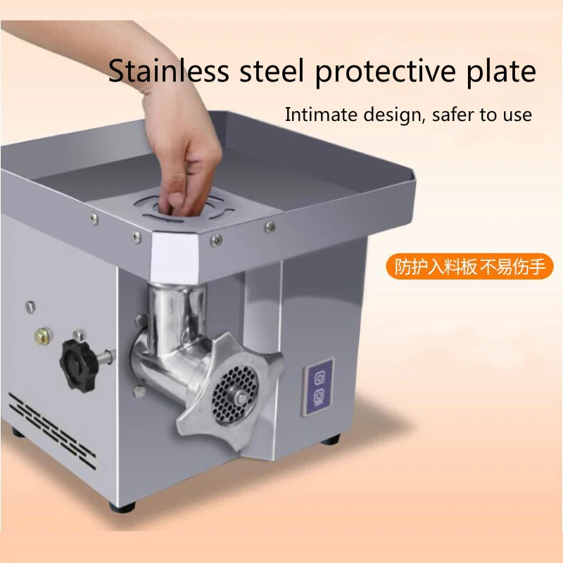 Stainless Steel Meat Grinder Machine Electric Sausage Stuffer Maker Heavy Duty Household Meat Mincer
Stainless Steel Meat Grinder Machine Electric Sausage Stuffer Maker Heavy Duty Household Meat Mincer