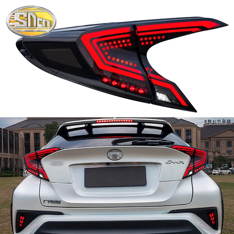 Car styling Tail Lights For Toyota CH-R C-HR CHR 2017 2018 Led Tail Lights Fog lamp Rear Lamp DRL + Brake + Park + Signal lights
Car styling Tail Lights For Toyota CH-R C-HR CHR 2017 2018 Led Tail Lights Fog lamp Rear Lamp DRL + Brake + Park + Signal lights