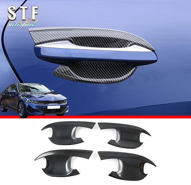 Carbon Fiber Style Door Handle Bowl Cover Cup Trim Molding Garnish For Kia K5 Optima (DL3) 2020 2021
Carbon Fiber Style Door Handle Bowl Cover Cup Trim Molding Garnish For Kia K5 Optima (DL3) 2020 2021
