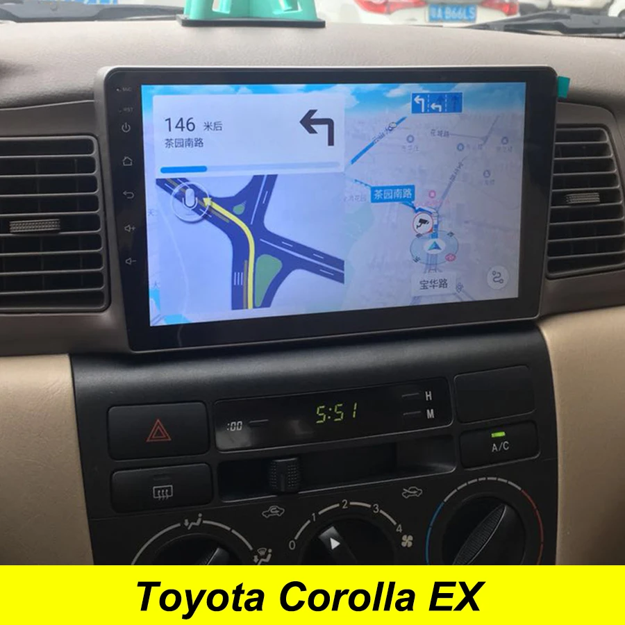 64 ГБ Android 10 0 2Din автомобильный мультимедийный GPS для Toyota Corolla EX Autoradio BT Навигация