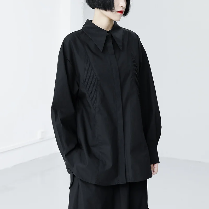 XUXI Women Single Breasted Cardigan Shirt Spring Autumn Thin Fashion Long Sleeve Splicing Blouses E4541
XUXI Women Single Breasted Cardigan Shirt Spring Autumn Thin Fashion Long Sleeve Splicing Blouses E4541